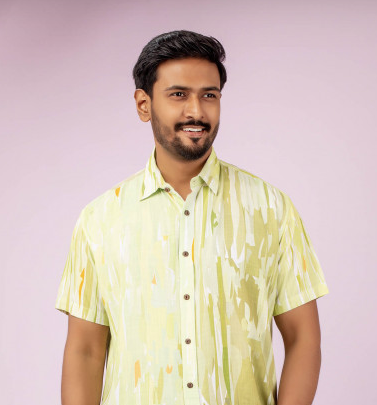 Printed Flared Palazzo with Elasticated Waist